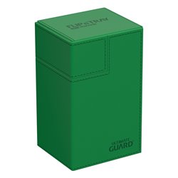 Ultimate Guard Flip`n`Tray 80+ XenoSkin Monocolor Green (przedsprzedaż)