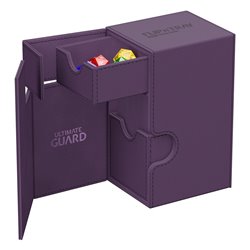 Ultimate Guard Flip`n`Tray 80+ XenoSkin Monocolor Purple (przedsprzedaż)