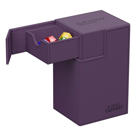 Ultimate Guard Flip`n`Tray 80+ XenoSkin Monocolor Purple (przedsprzedaż)