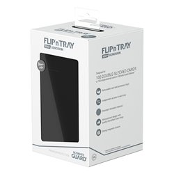 Ultimate Guard Flip`n`Tray 100+ XenoSkin Monocolor Black (przedsprzedaż)