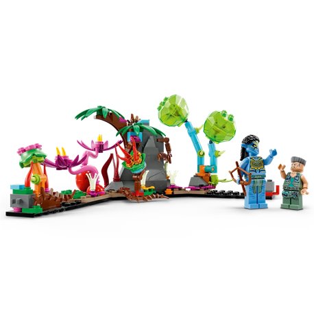 LEGO Avatar 75571 Neytiri i Thanator kontra Quaritch w kombinezonie PZM