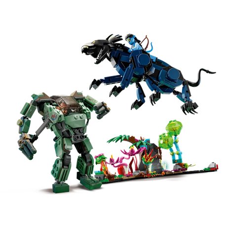 LEGO Avatar 75571 Neytiri i Thanator kontra Quaritch w kombinezonie PZM