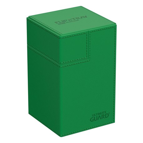 Ultimate Guard Flip`n`Tray 100+ XenoSkin Monocolor Green (przedsprzedaż)