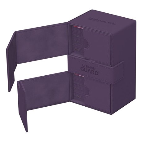 Ultimate Guard Twin Flip`n`Tray 160+ XenoSkin Monocolor Purple (przedsprzedaż)