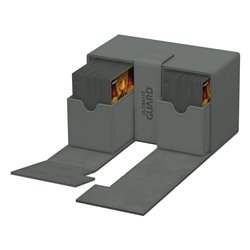 Ultimate Guard Twin Flip`n`Tray 160+ XenoSkin Monocolor Grey (przedsprzedaż)