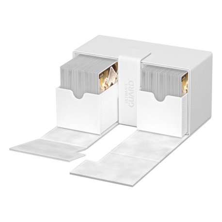 Ultimate Guard Twin Flip`n`Tray 200+ XenoSkin Monocolor White (przedsprzedaż)