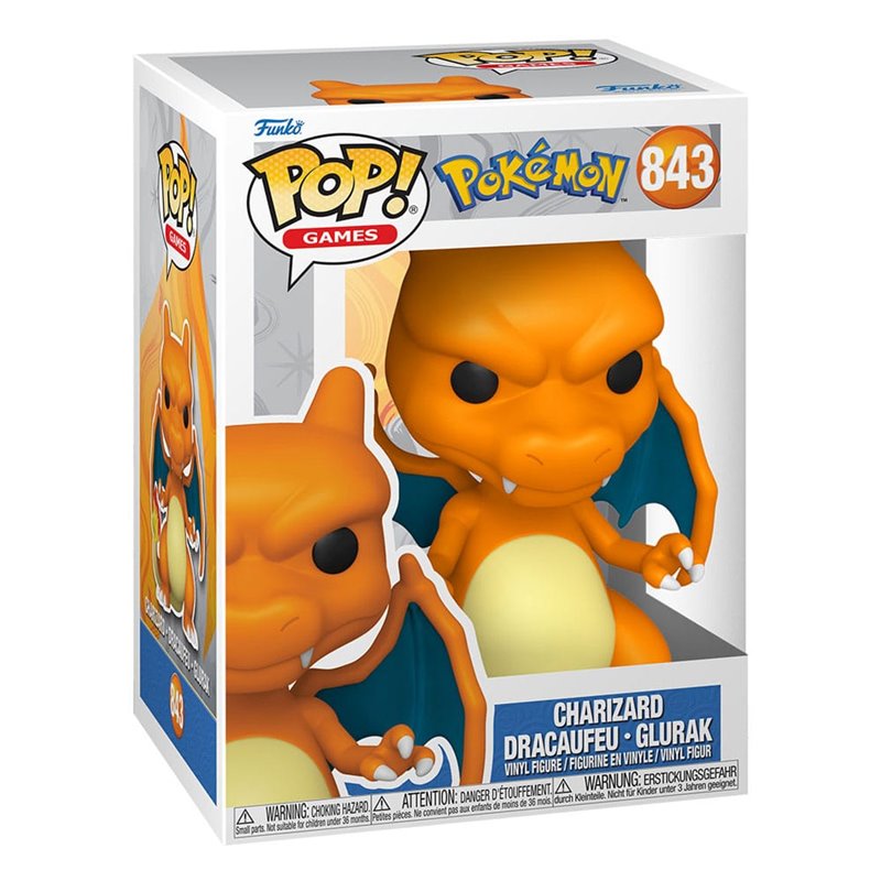 Funko POP! Games Pokemon - Charizard 9 cm (przedsprzedaż)