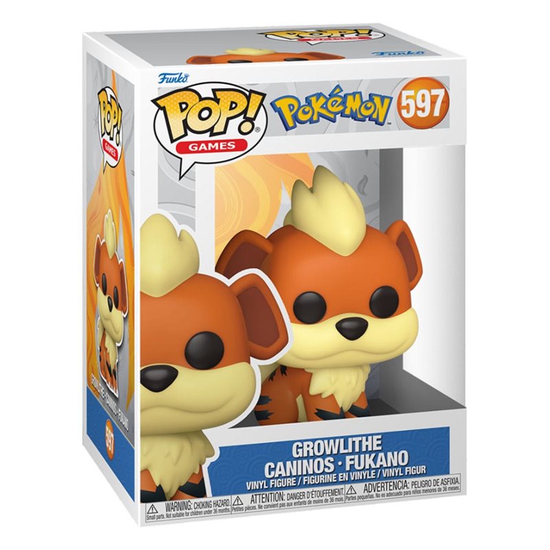 Funko POP! Games Pokemon - Growlithe 9 cm (przedsprzedaż)