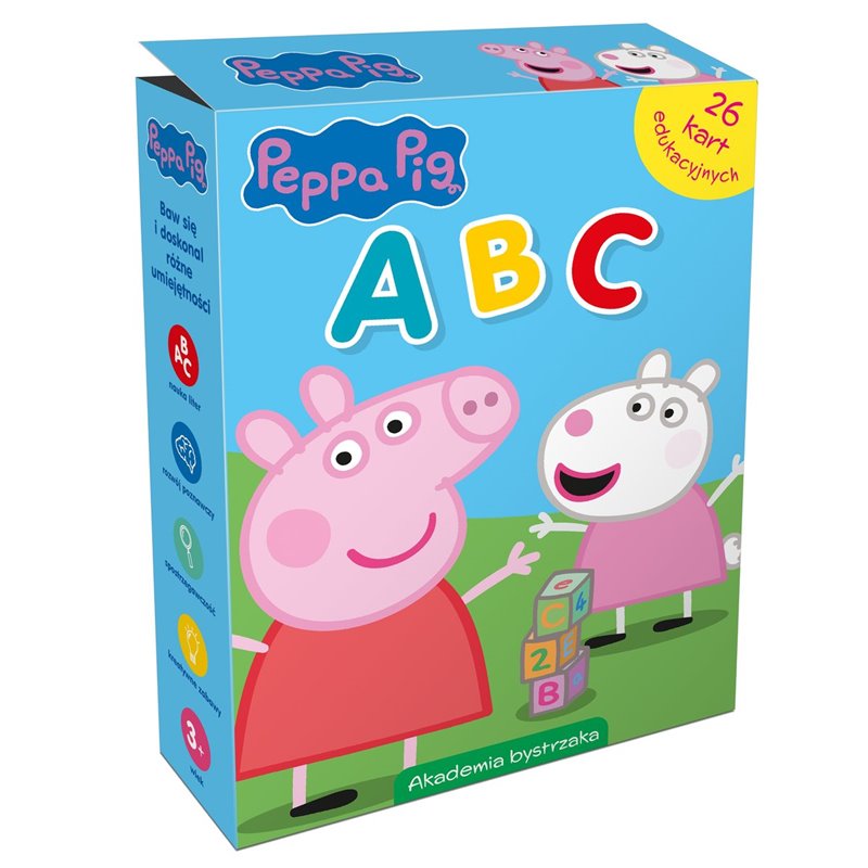 Świnka Peppa ABC Karty edukacyjne