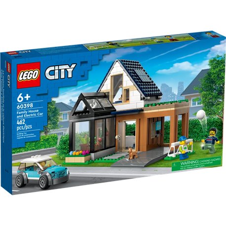 LEGO City 60398 Domek rodzinny i samochód