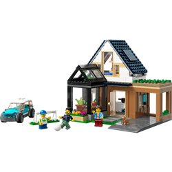 LEGO City 60398 Domek rodzinny i samochód