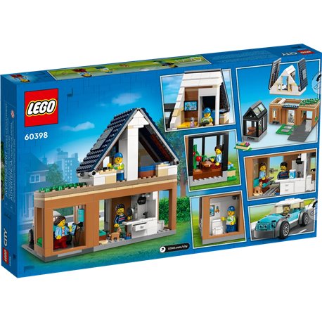 LEGO City 60398 Domek rodzinny i samochód