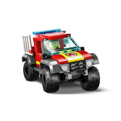 LEGO City 60393 Wóz strażacki 4x4 misja ratunkowa