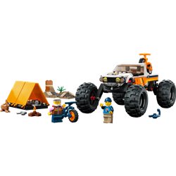 LEGO City 60387 Przygody samochodem terenowym z napędem 4x4