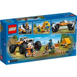 LEGO City 60387 Przygody samochodem terenowym z napędem 4x4