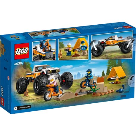 LEGO City 60387 Przygody samochodem terenowym z napędem 4x4