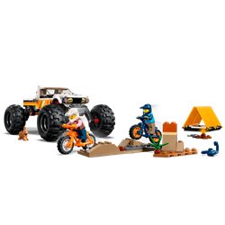 LEGO City 60387 Przygody samochodem terenowym z napędem 4x4