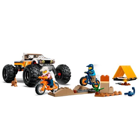 LEGO City 60387 Przygody samochodem terenowym z napędem 4x4