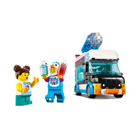 LEGO City 60384 Pingwinia furgonetka ze slushem