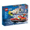 LEGO City 60373 Łódź strażacka