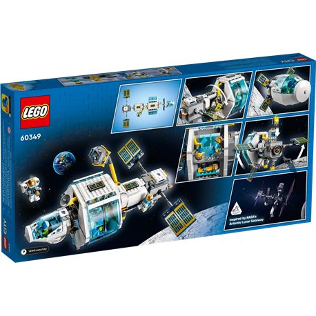 LEGO City 60349 Stacja kosmiczna na Księżycu