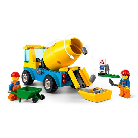 LEGO City 60325 Ciężarówka z betoniarką