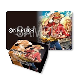 One Piece CG: Playmat and Storage Box Set (Monkey.D.Luffy) (przedsprzedaż)