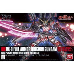 HGUC 1/144 Full Armor Unicorn Gundam (Destroy Red Color)