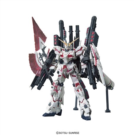 HGUC 1/144 Full Armor Unicorn Gundam (Destroy Red Color)