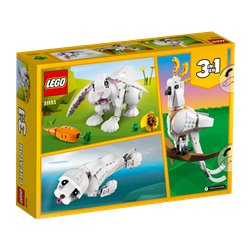 LEGO Creator 31133 Biały królik