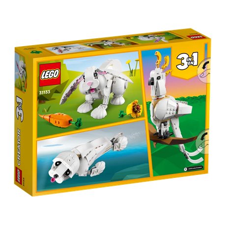 LEGO Creator 31133 Biały królik