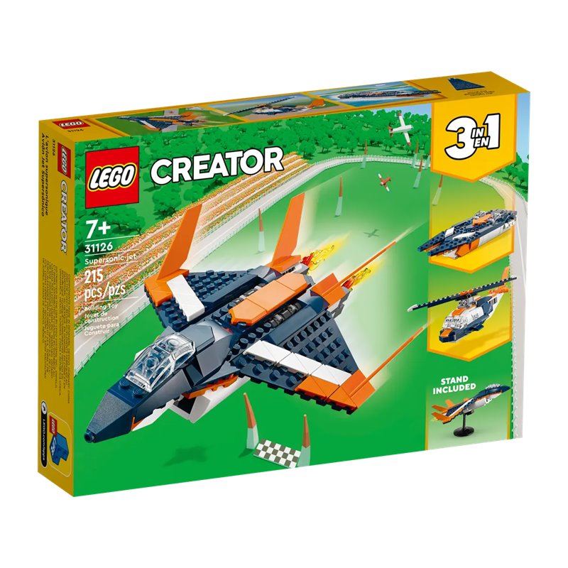 LEGO Creator 31126 Odrzutowiec naddźwiękowy