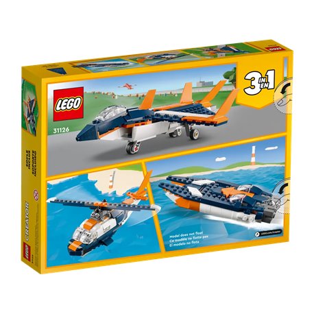 LEGO Creator 31126 Odrzutowiec naddźwiękowy