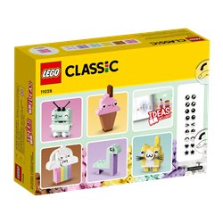 LEGO Classic 11028 Kreatywna zabawa pastelowymi kolorami