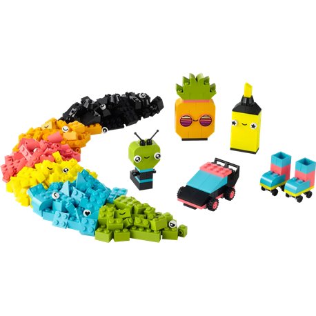 LEGO Classic 11027 Kreatywna zabawa neonowymi kolorami