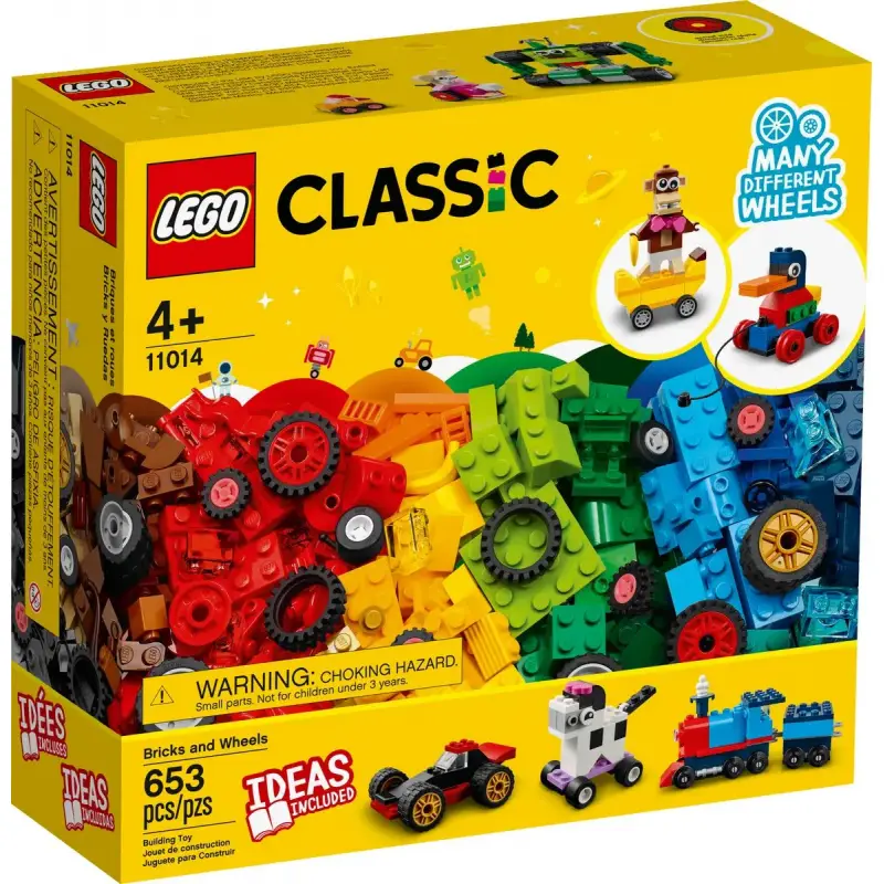 LEGO Classic 11014 Klocki na kołach