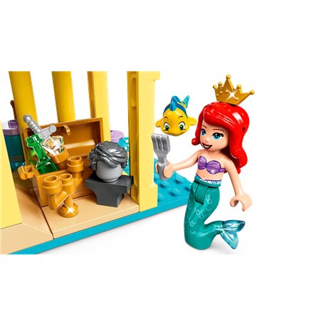 LEGO Disney 43207 Podwodny pałac Arielki