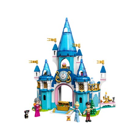 LEGO Disney 43206 Zamek Kopciuszka i księcia