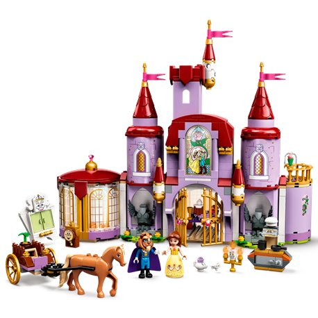 LEGO Disney 43196 Zamek Belli i Bestii