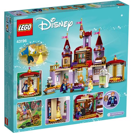 LEGO Disney 43196 Zamek Belli i Bestii