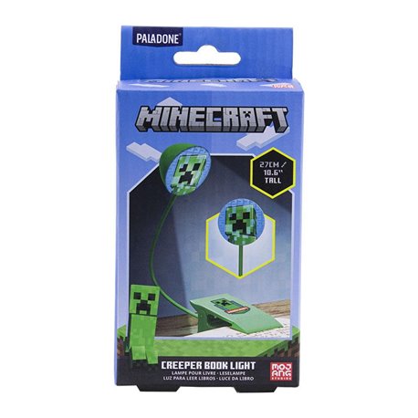 Lampka do czytania Minecraft Creeper