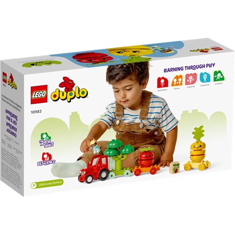 LEGO Duplo 10982 Traktor z warzywami i owocami