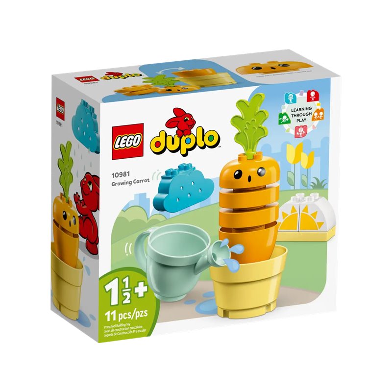 LEGO Duplo 10981 Rosnąca marchewka