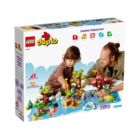 LEGO Duplo 10975 Dzikie zwierzęta świata