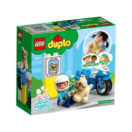 LEGO Duplo 10967 Motocykl policyjny