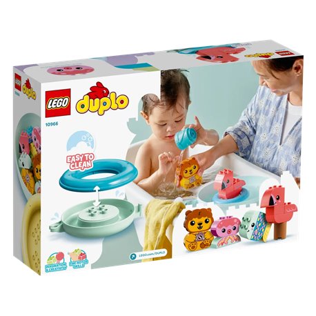 LEGO Duplo 10966 Zabawa w kąpieli: pływająca wyspa ze zwierzątkami