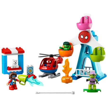 LEGO Duplo 10963 Spider-Man i przyjaciele w wesołym miasteczku