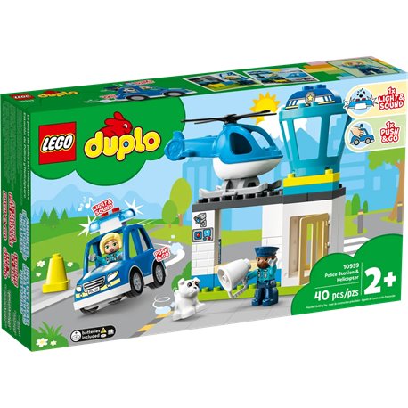 LEGO Duplo 10959 Posterunek policji i helikopter