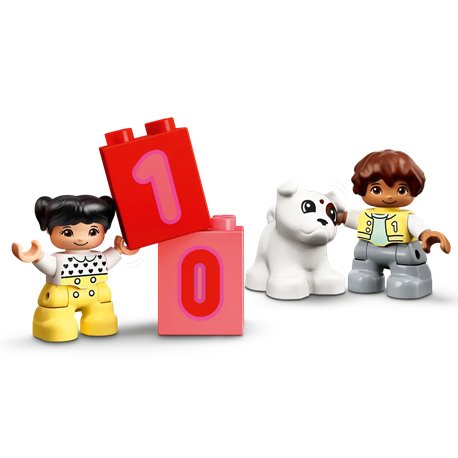 LEGO Duplo 10954 Pociąg z cyferkami nauka liczenia