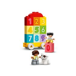 LEGO Duplo 10954 Pociąg z cyferkami nauka liczenia